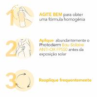 Água Solar Bifásica Bioderma Photoderm Eau Solaire Anti-Ox com FPS50 Para Corpo, Rosto e Cabelos - 1