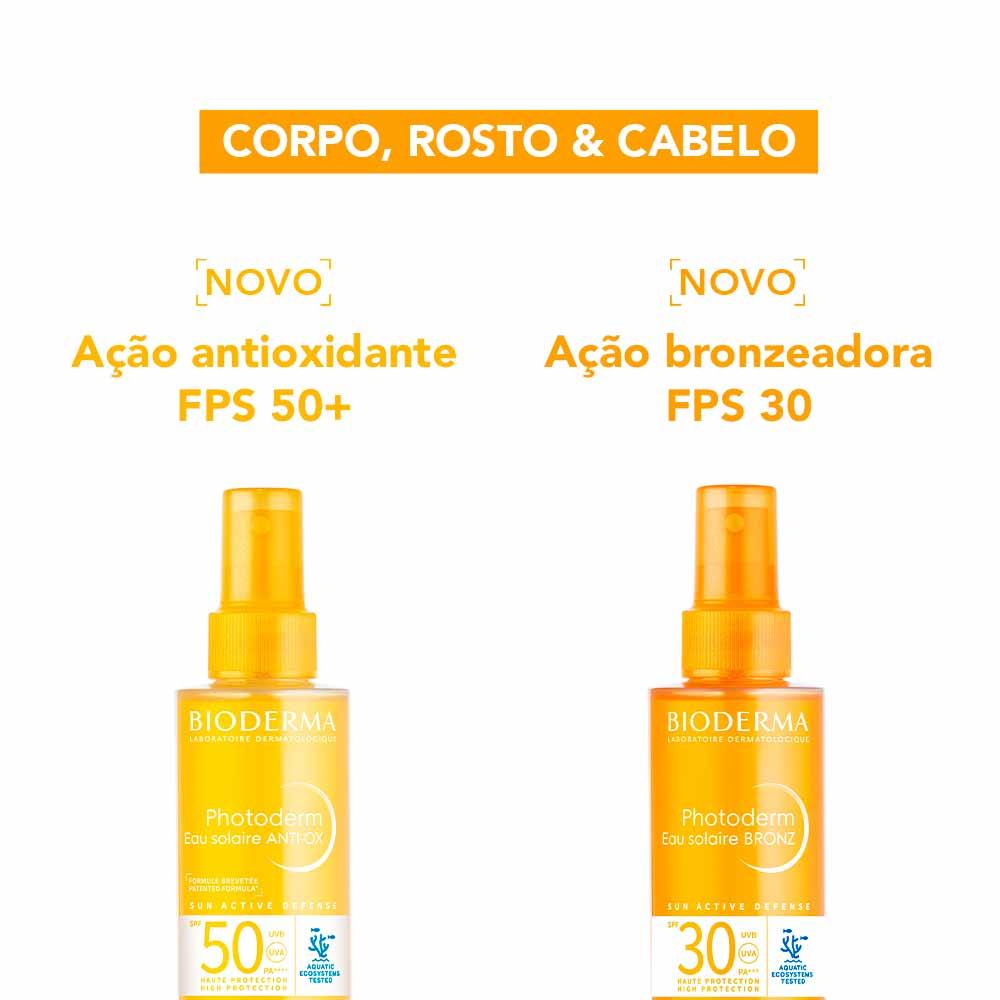 Bronzeador Bifásico Bioderma - Photoderm Eau Solaire Bronz FPS30 - 8