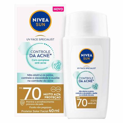 Protetor Solar Facial NIVEA Sun UV Face Specialist Controle da Acne FPS70