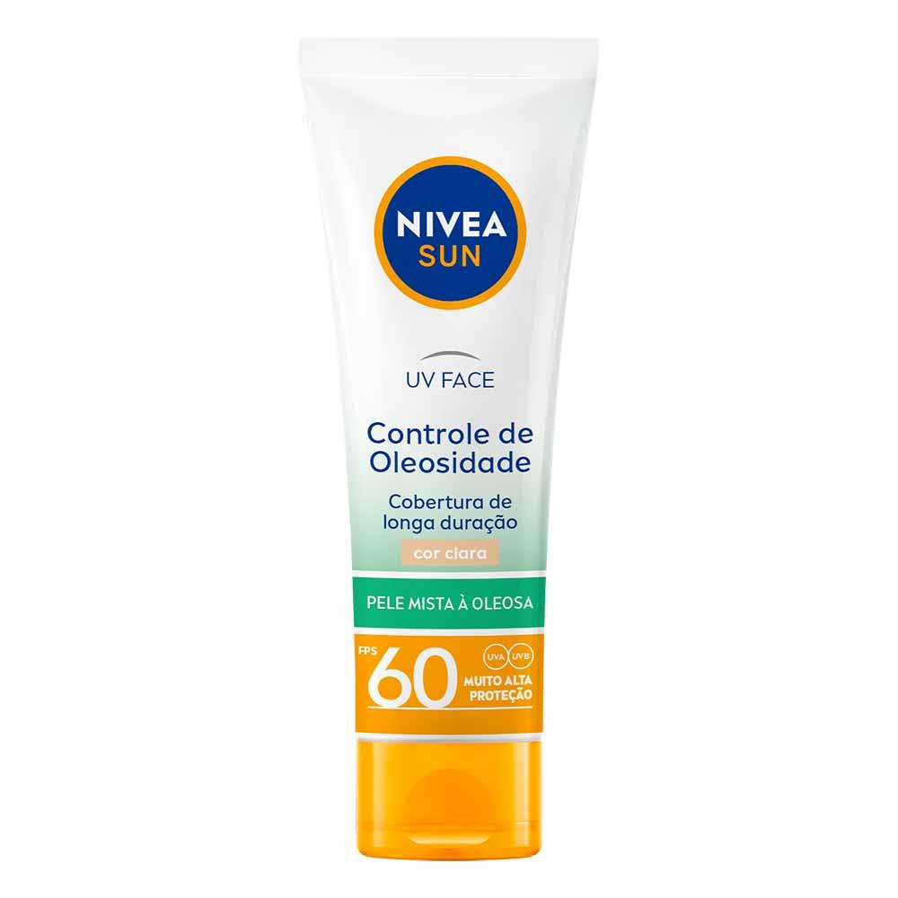 NIVEA SUN Protetor Solar UV Face Controle de Oleosidade FPS 60  50ml - 1