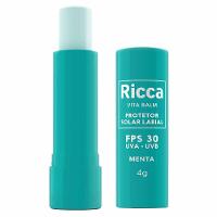 Protetor Solar Labial Ricca Menta FPS 30 - 3