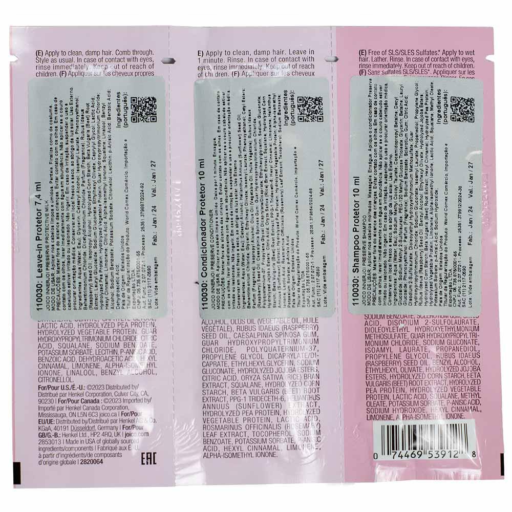 Joico Innerjoi Preserve Trio de Sachê - 2