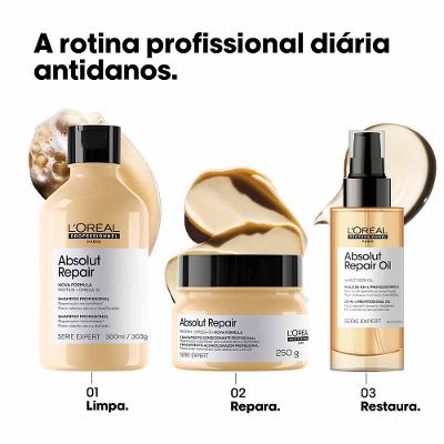 Shampoo Refil L'Oréal Professionnel Absolut Repair Com Proteína e Ômega 9