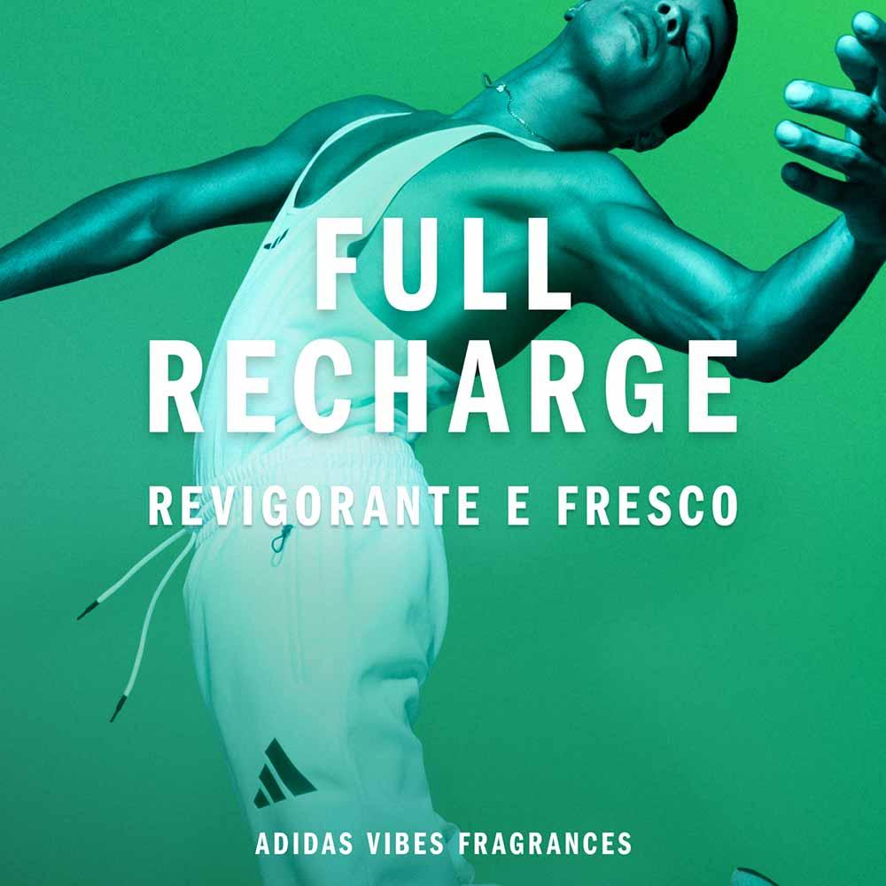Perfume Adidas Vibes Full Recharge  Eau de Parfum Masculino - 3
