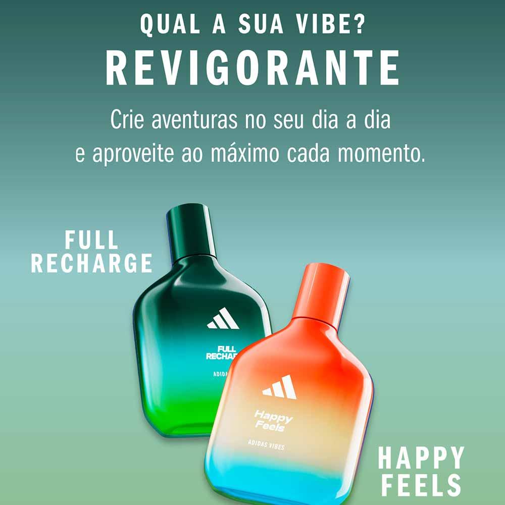 Perfume Adidas Vibes Full Recharge  Eau de Parfum Masculino - 6