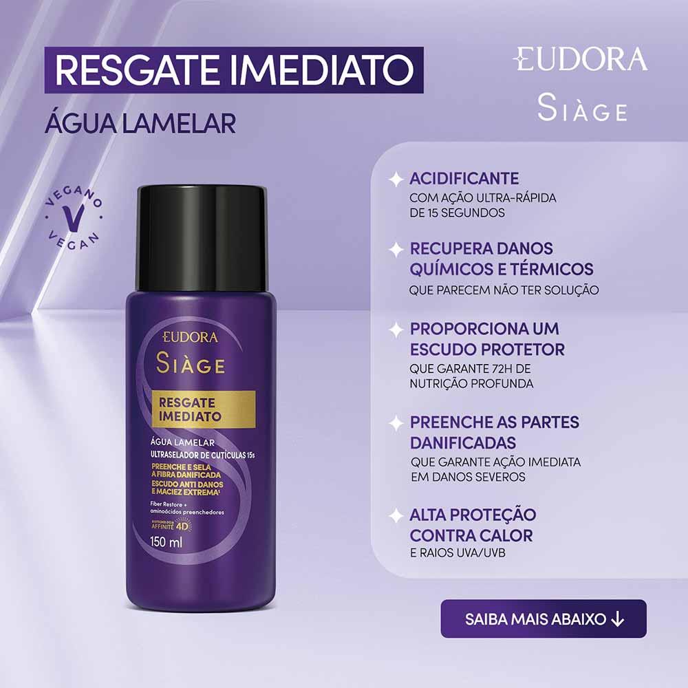 Eudora Siage Resgate Imediato Água Lamelar Acidificante - 3