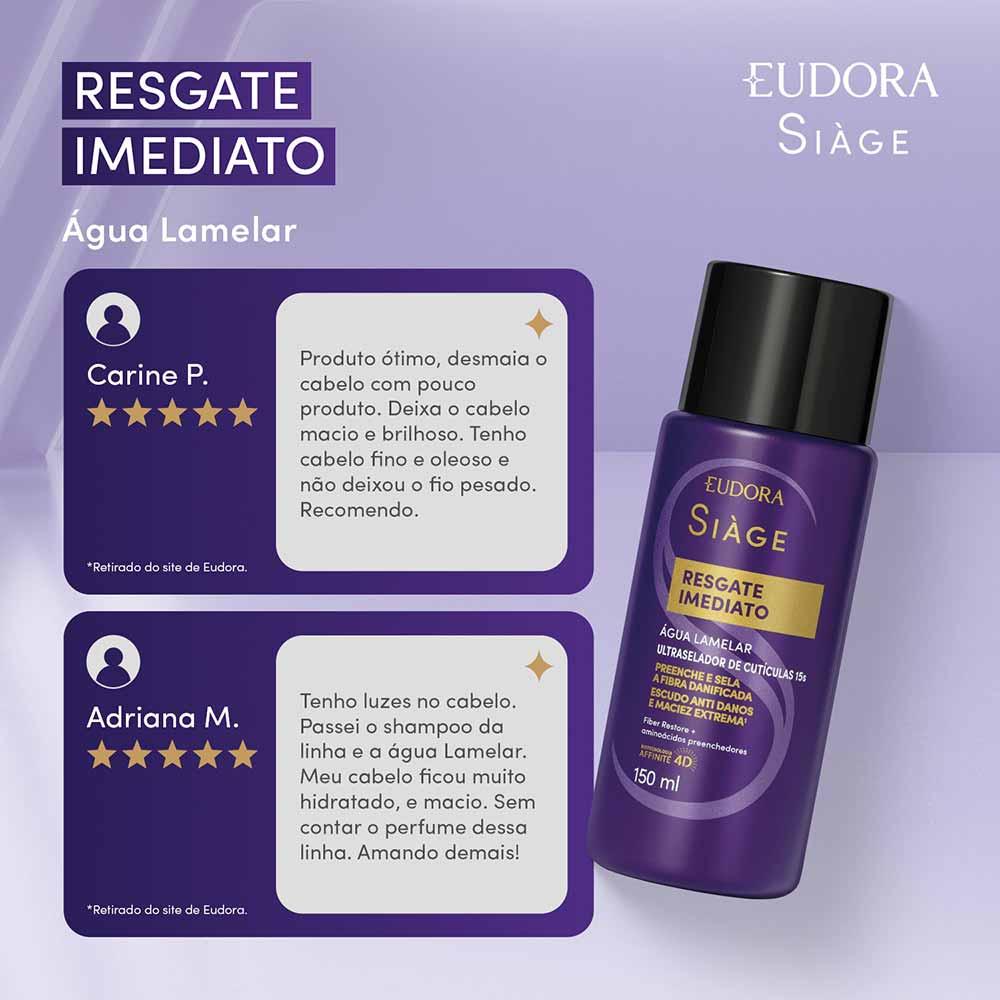 Eudora Siage Resgate Imediato Água Lamelar Acidificante - 7
