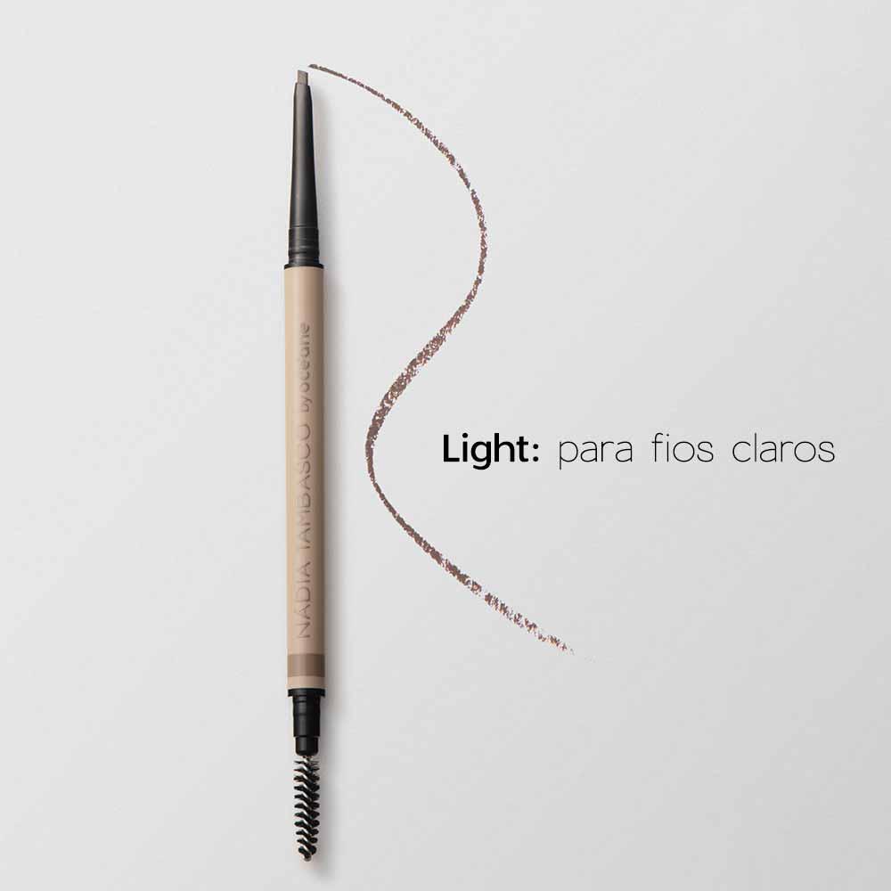 Lápis de Sobrancelha Multifuncional Nadia Tambasco by Océane - Slim Brow Pencil - 5
