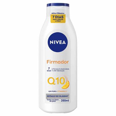 NIVEA Loção Hidratante Corporal Firmador Q10 + Vitamina C Todos os Tipos de Pele
