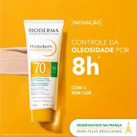 Protetor Solar Facial Antioleosidade com Cor Bioderma Photoderm FPS 70 - 5