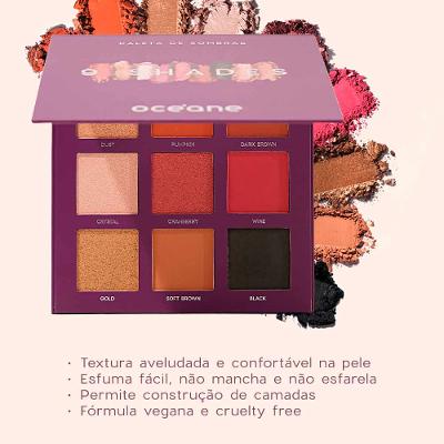 Paleta de Sombras Océane - 9 shades