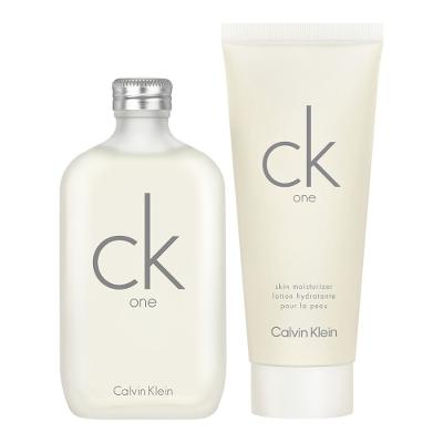 Calvin Klein CK One Coffret Kit - Perfume Unissex Eau de Toilette + Body Lotion