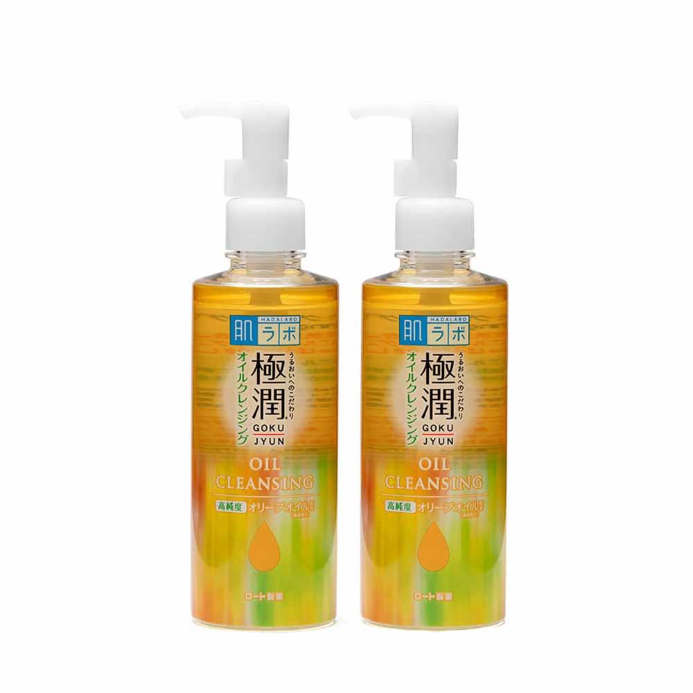 Hada Labo Limpador Facial Gokujyun Oil Cleansing Kit com 2 Unidades - 1