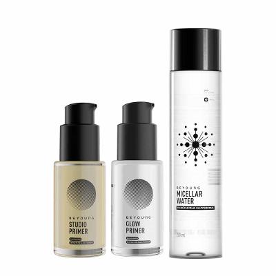 Beyoung Kit com 1 Água Micelar e 2 Primers Faciais Firmadores