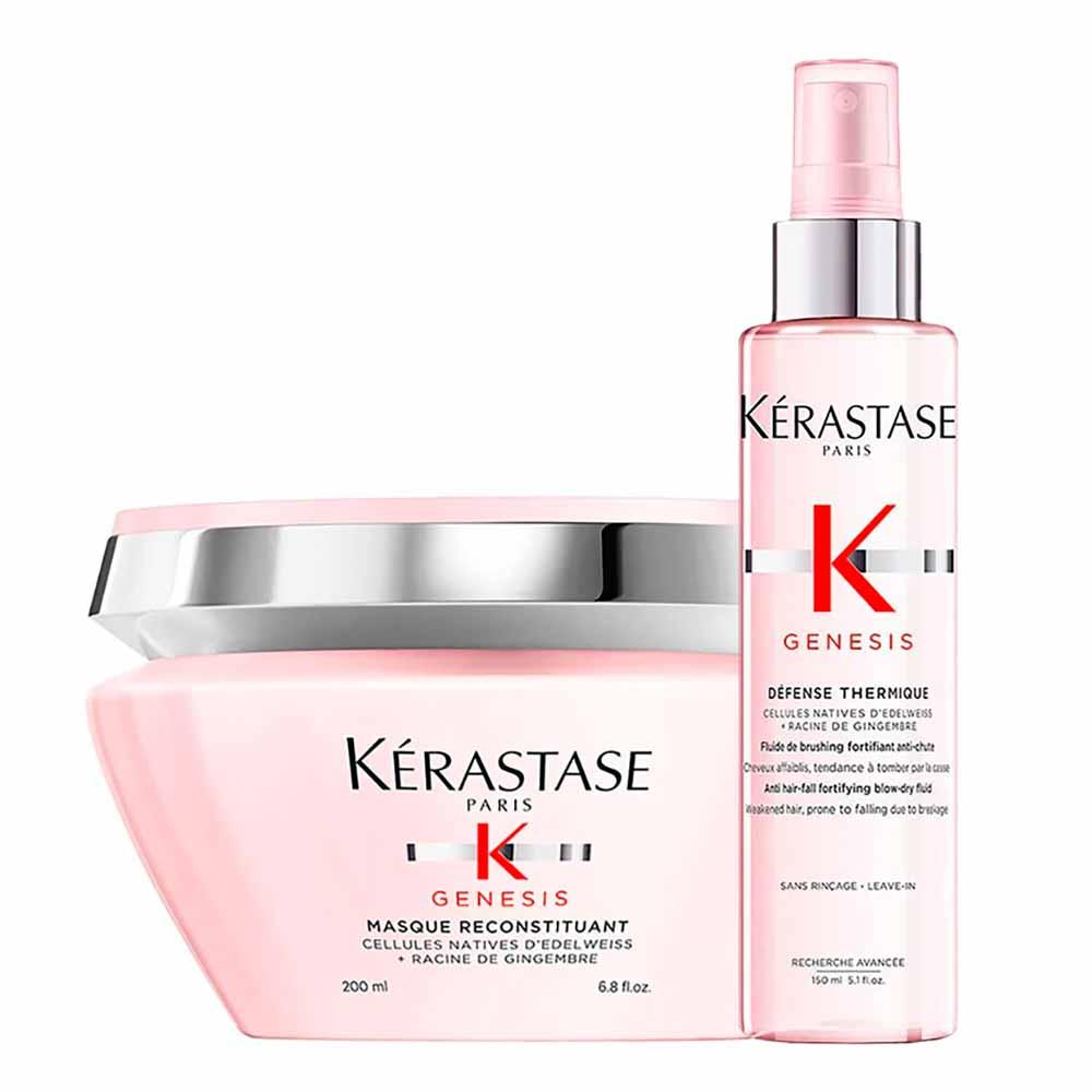 Kérastase Genesis Kit – Máscara + Protetor Térmico - 1