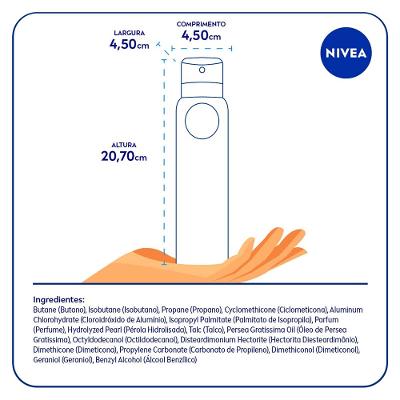 Desodorante Antitranspirante Aerosol Nivea Pearl & Beauty