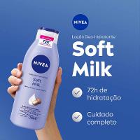 NIVEA Loção Hidratante Corporal  Soft Milk  Hidratação Profunda - 3