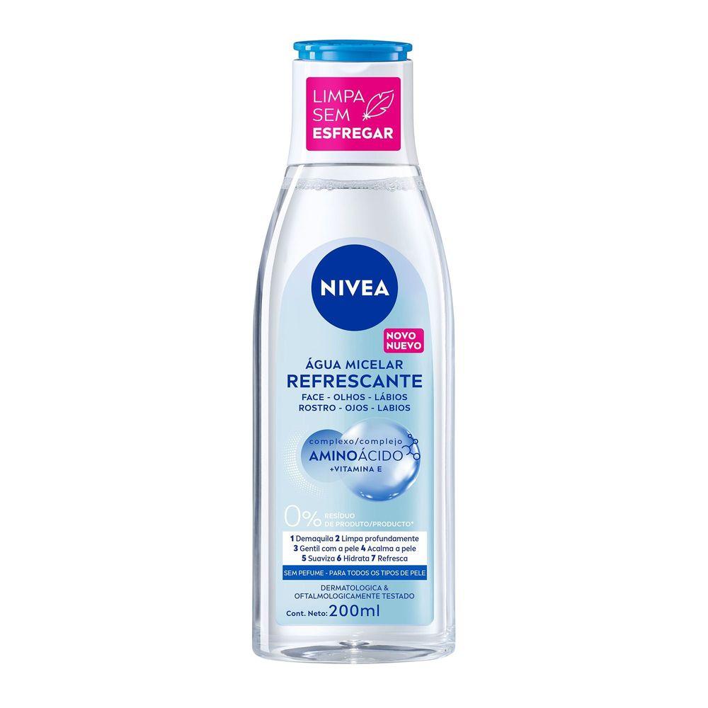 Água Micelar Facial NIVEA MicellAir Solução 7 em 1 - 1