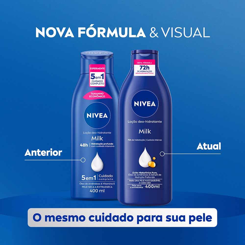 NIVEA Loção Hidratante Milk Pele Seca a Extrasseca - 5