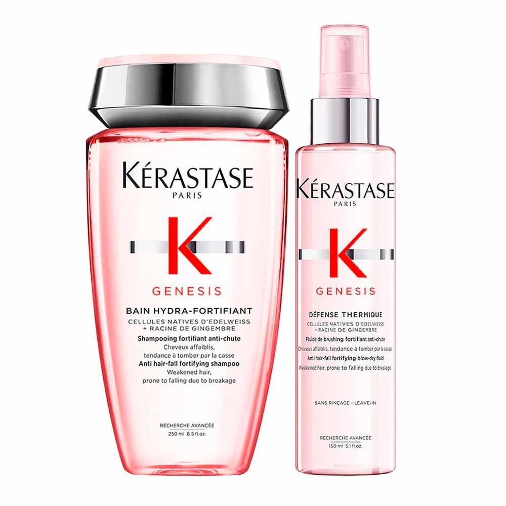 Kérastase Genesis Kit – Shampoo + Protetor Térmico - 1