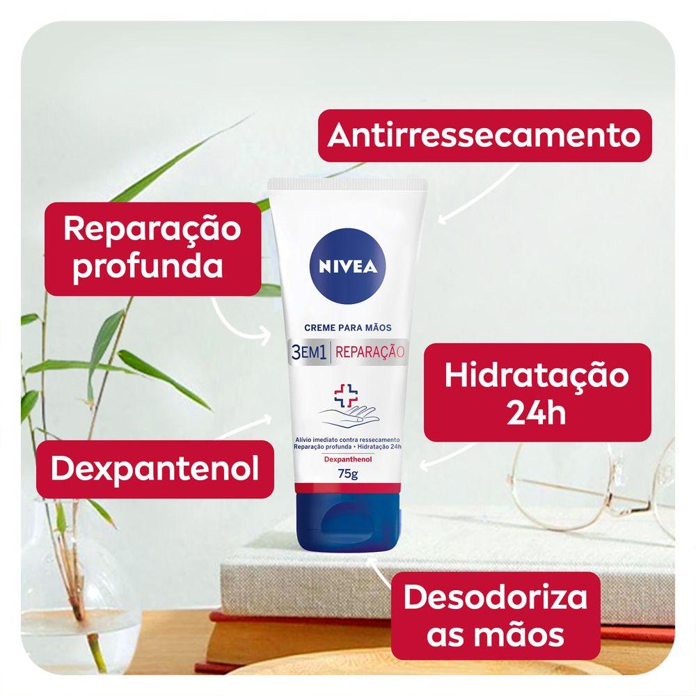 Creme Para Mãos NIVEA 3 em 1 Reparação - 3
