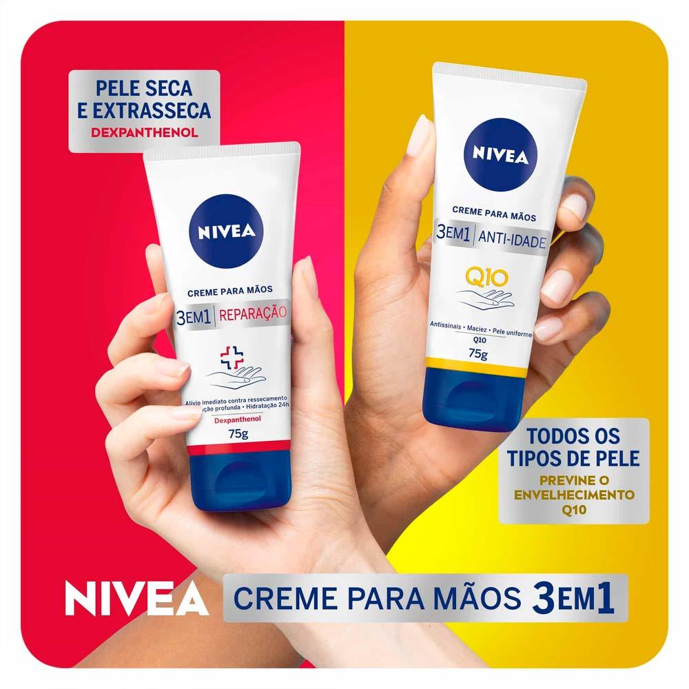 Creme Para Mãos NIVEA 3 em 1 Reparação - 8