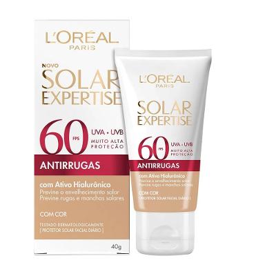 L'Oréal Paris Solar Expertise Antirrugas Kit – 2 Protetores Solares com cor FPS60