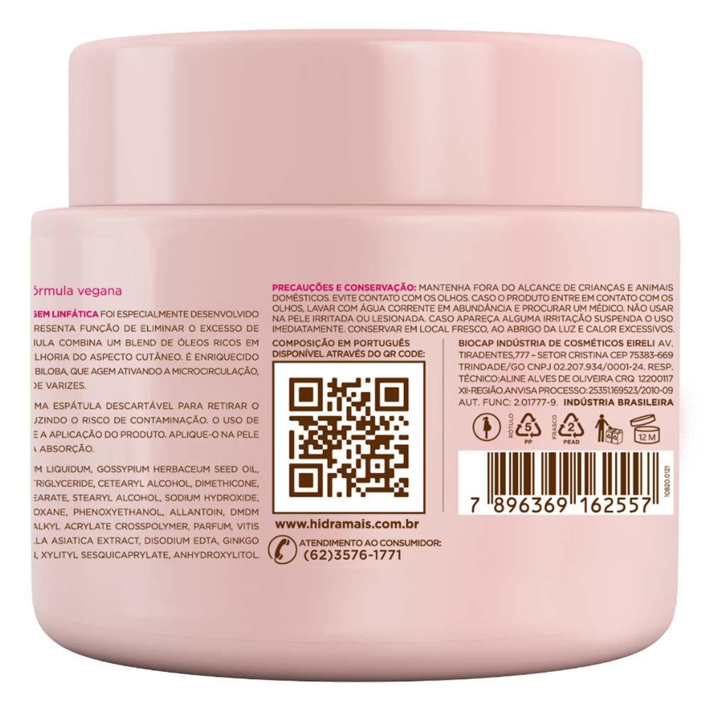 Creme para Drenagem Linfática Hidramais Profissional - 3