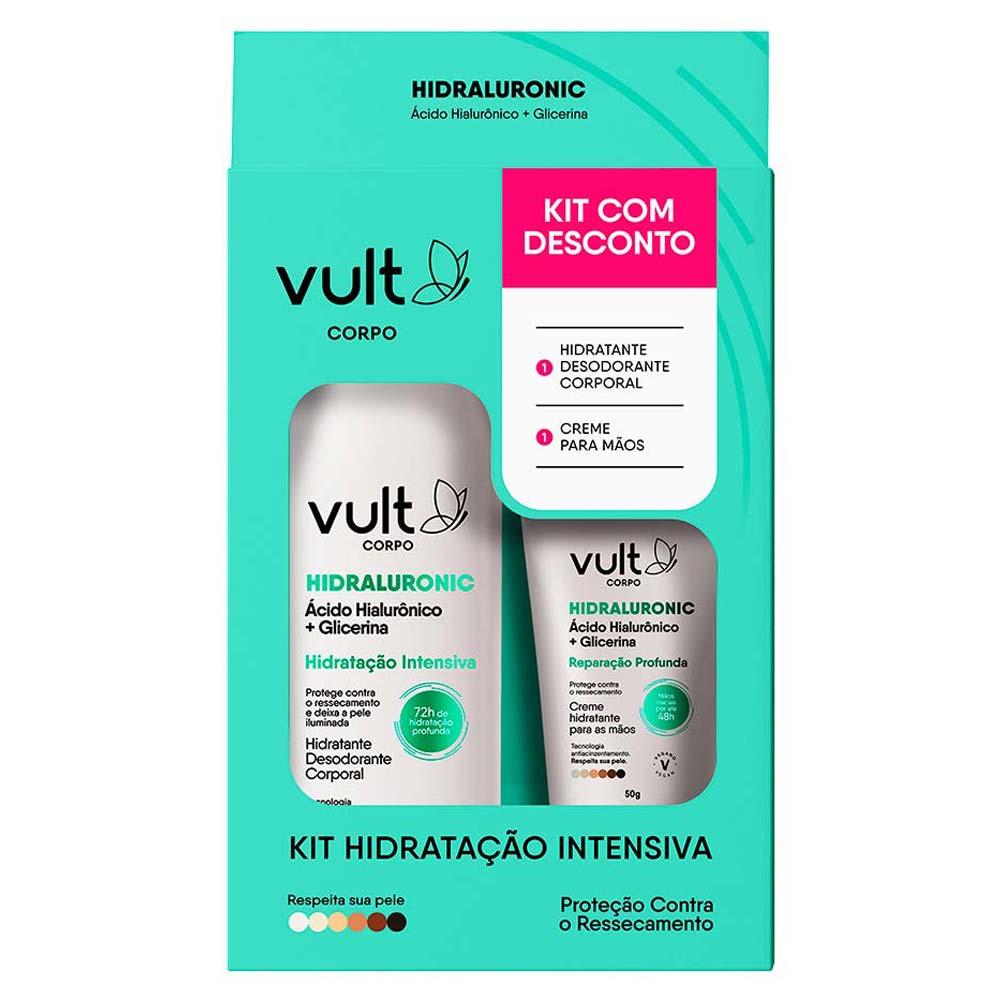Vult Hidratação Intensa Kit - Hidratante Corporal + Creme para Mãos - 1