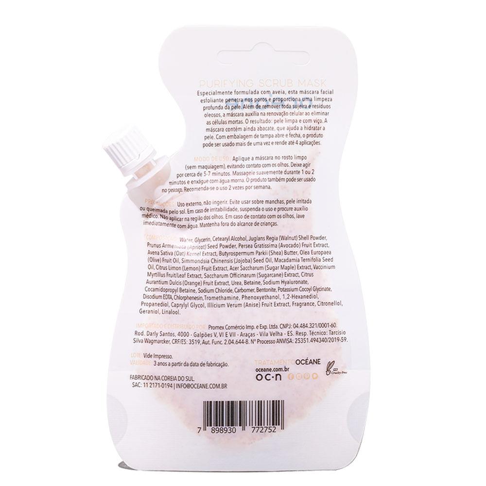 Máscara Facial Esfoliante Océane Purifyng Scrub Mask - 2