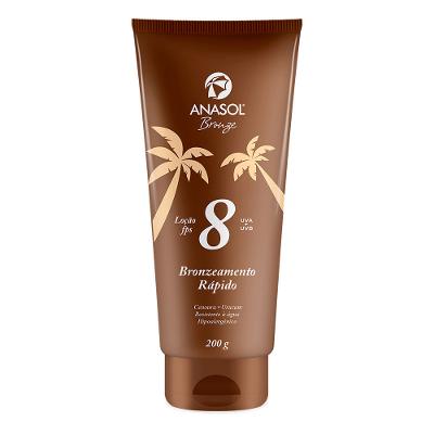Loção bronzeadora Anasol FPS8
