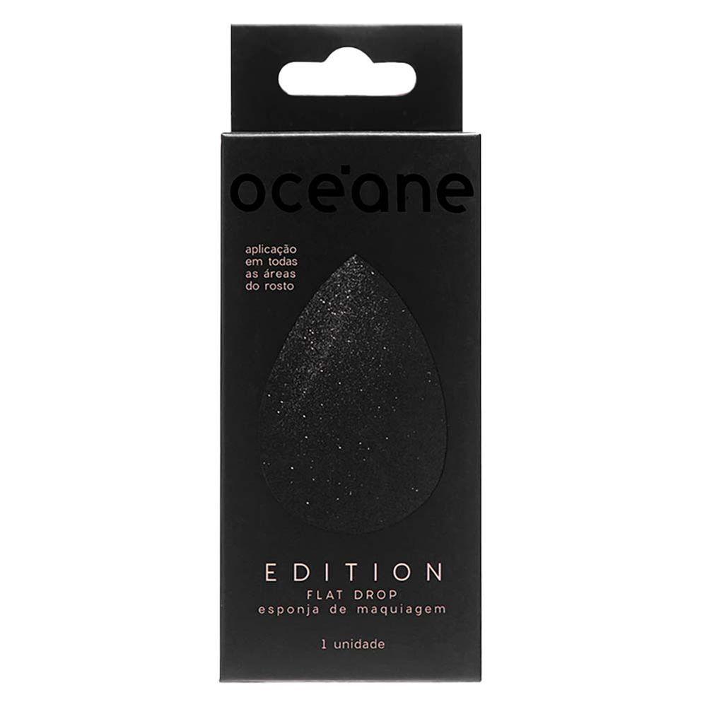 Esponja de Maquiagem Océane Edition Flat Drop – Preto - 3