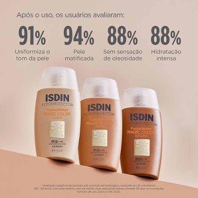 ISDIN Protetor Solar Facial Fusion Water Magic Color FPS50