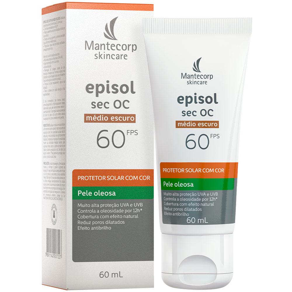 Protetor Solar Mantecorp Episol Sec Oc FPS 60 - 1
