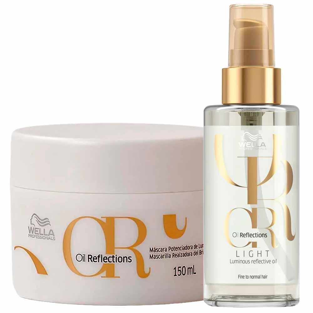 Wella Professionals Oil Reflections Kit - Máscara de Hidratação + Óleo Capilar - 1