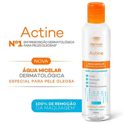 Água Micelar Dermatológica Darrow Actine