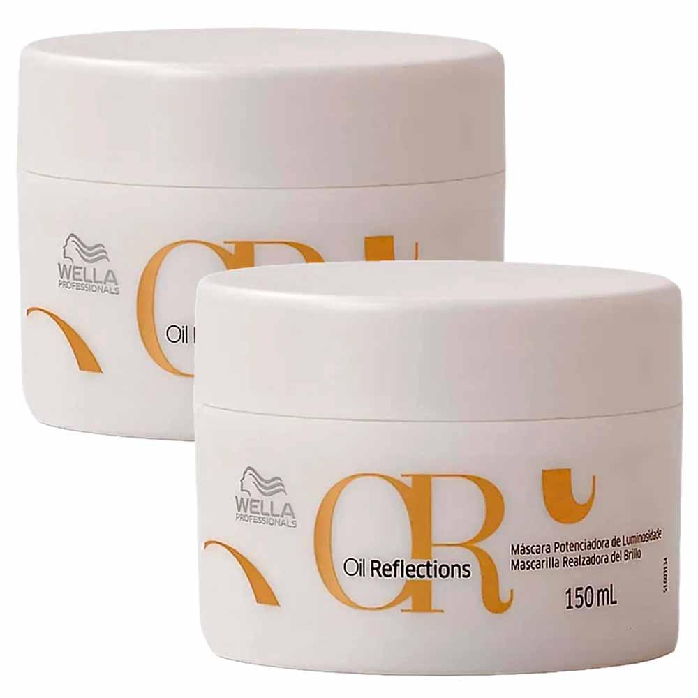 Wella Professionals Oil Reflections Kit com 2 Máscaras de Hidratação - 1
