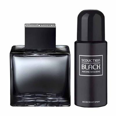 Banderas Seduction Black Men Kit – Desodorante + Perfume Masculino EDT