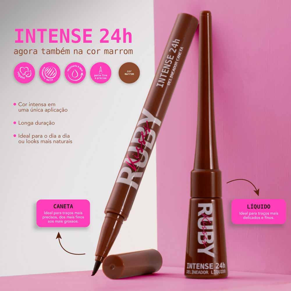 Delineador Líquido Ruby Kisses - Intense 24h - 4