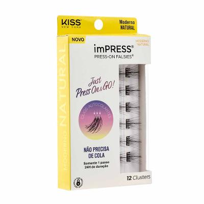 Cílios Postiços ImPRESS Press-on Falsies Mini Refil - Moderno Natural