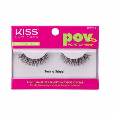 Cílios Postiços Kiss NY POV Back To School - 02B