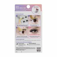 ImPRESS Press-on Falsies Clássico Natural Kit - 12 Cílios Postiços + 1 Mini Aplicador - 2