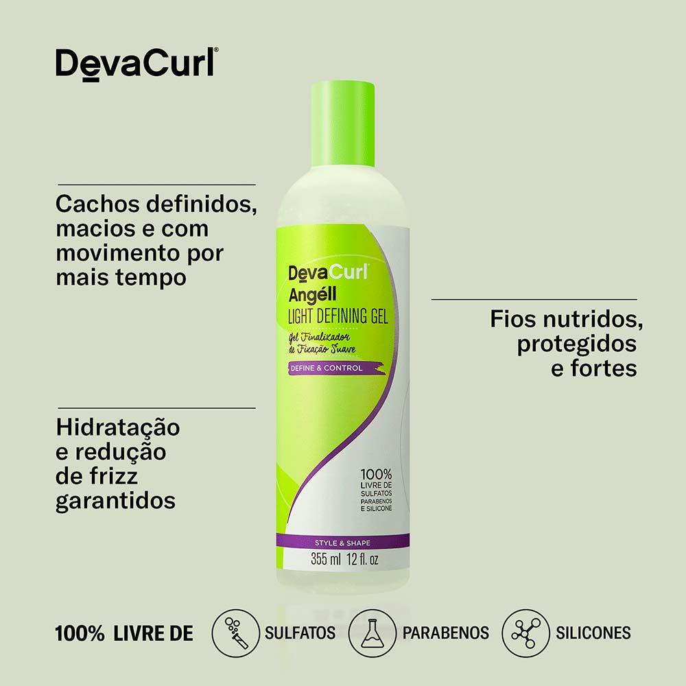 Deva Curl Gel Finalizador Anti-Frizz Angéll - Gel Finalizador - 4