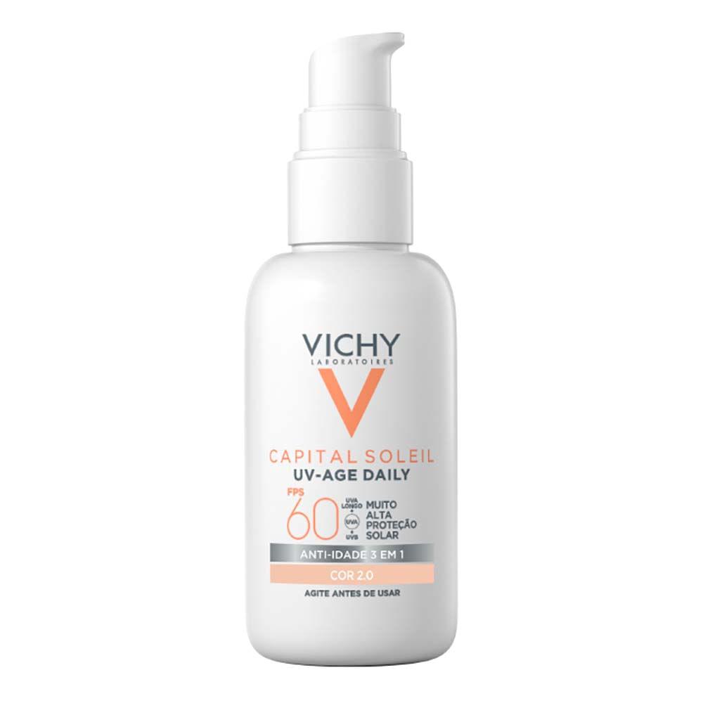Protetor Solar Facial com Cor Vichy – UV-Age Daily FPS60 - 1