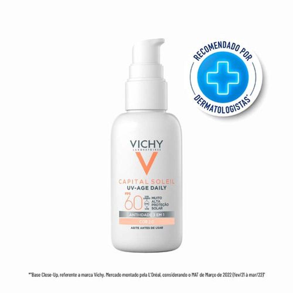 Protetor Solar Facial com Cor Vichy – UV-Age Daily FPS60 - 4
