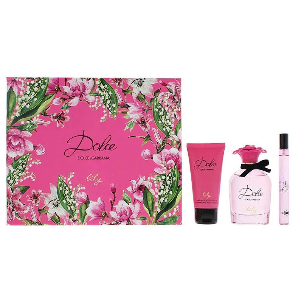 Coffret Dolce&Gabbana Dolce Lily Kit - Perfume Feminino EDT + Body Lotion + Travel Size - 1
