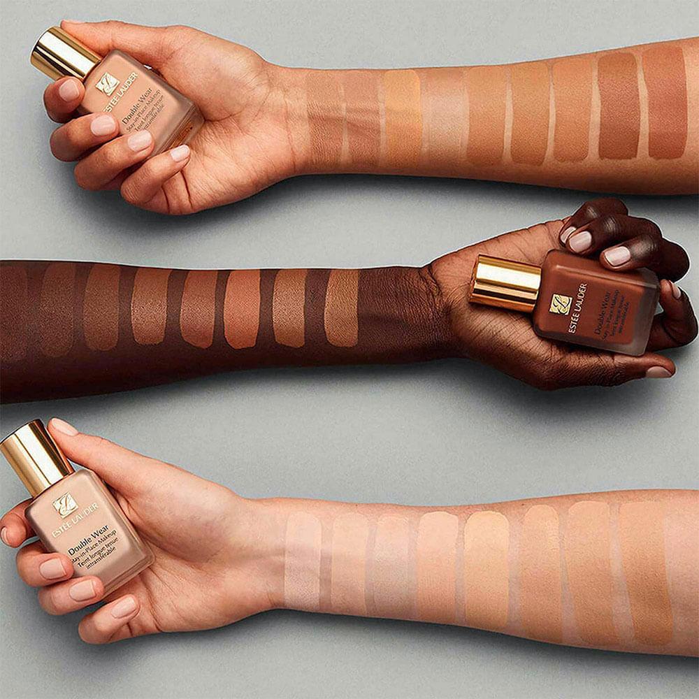 Base Líquida Estée Lauder Double Wear Makeup FPS10 - Tons Médios - 4