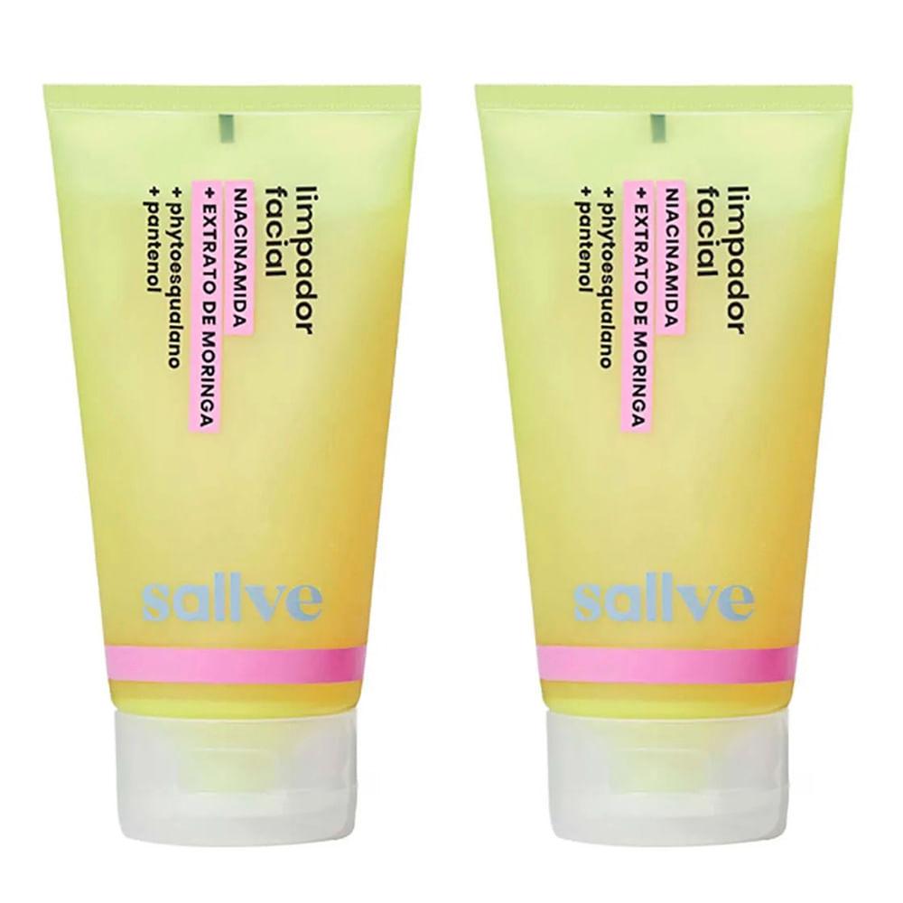 Sallve Kit com 2 Espumas de Limpeza Facial - 1