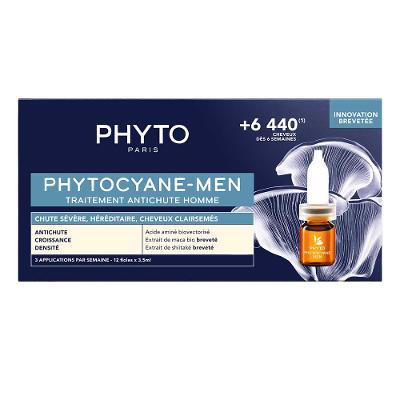 Tratamento Queda Progressiva Phytocyane Men