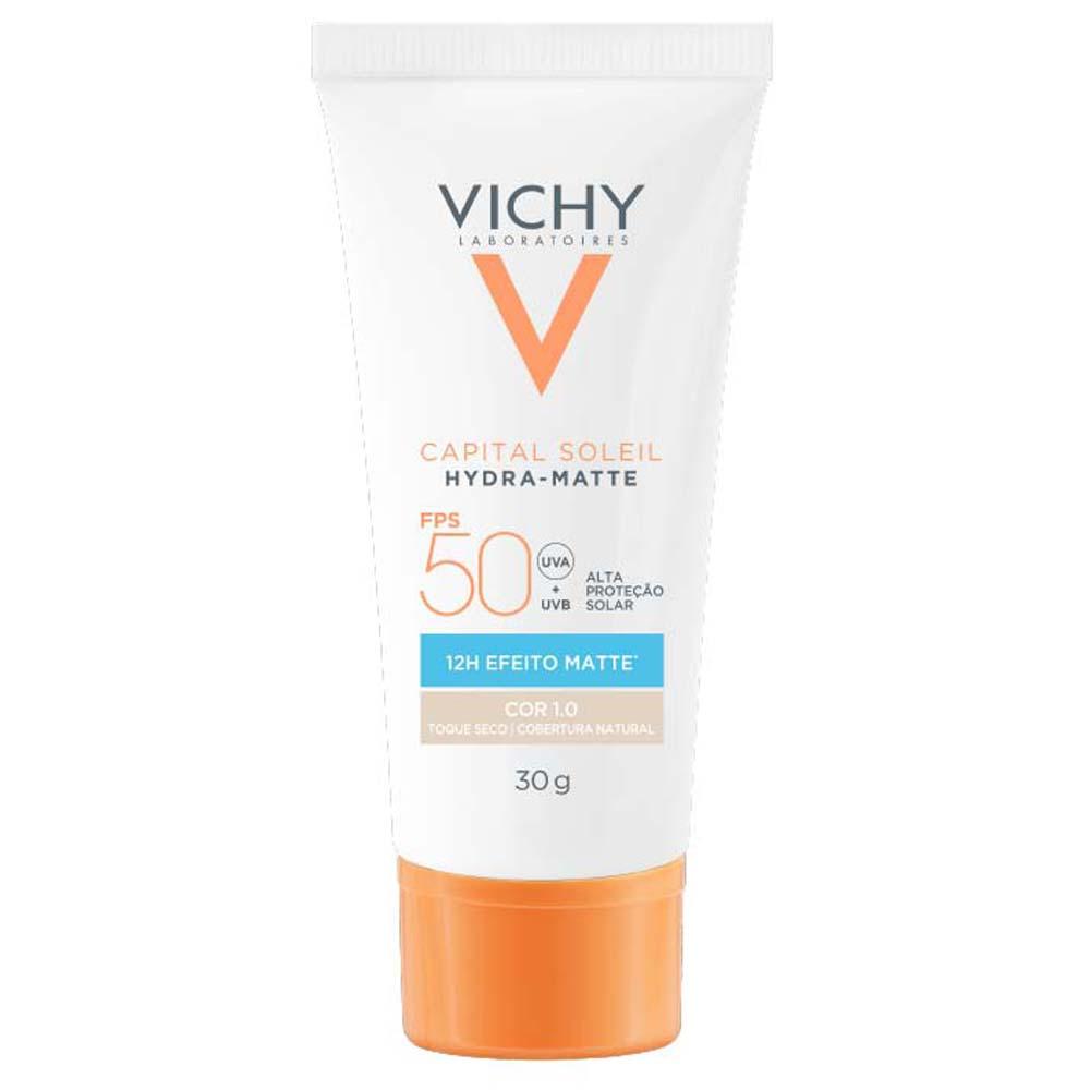 Protetor Solar Facial com Cor Vichy Capital Soleil Hydra-Matte FPS50 - 1